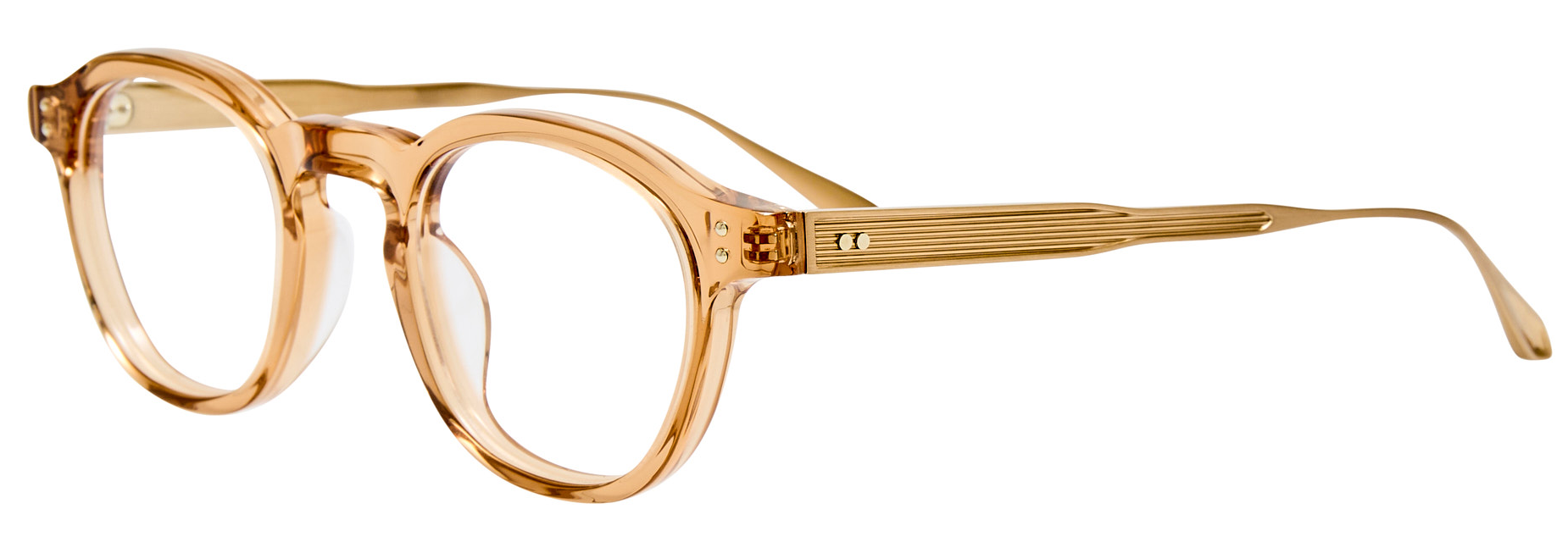Color_LFL1625C9OPT - Heat Oval Optical Frame in Honey Matt Champagne