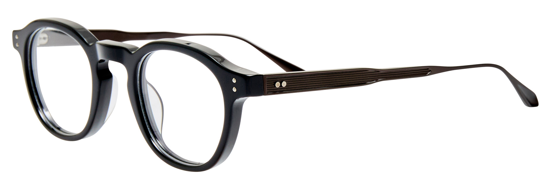 Color_LFL1625C10OPT - Heat Oval Optical Frame in Black Matte Nickel