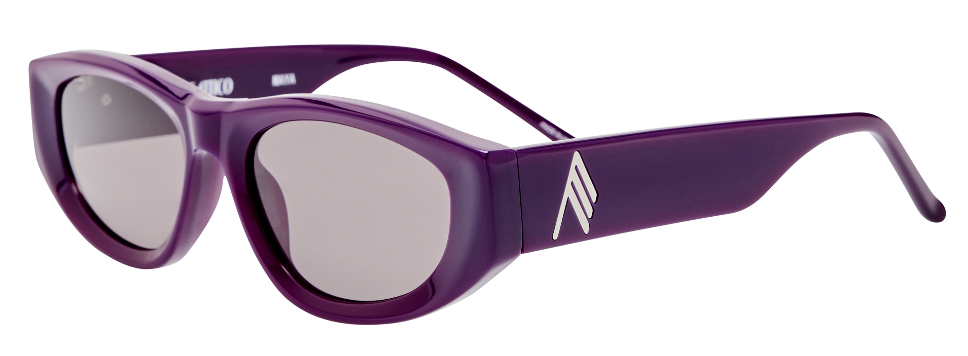 Color_ATTICO80C6SUN - The Attico Maya D-Frame Sunglasses in Purple and Mauve