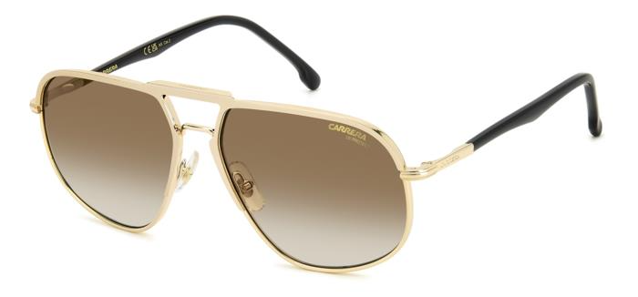Color_J5G - Gold / 86 - Black Green Antireflex Triple Gradient
