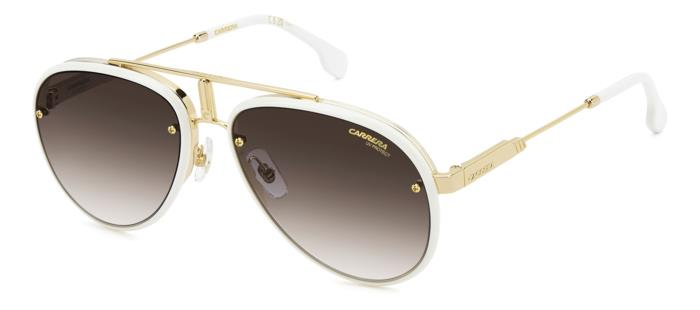 Color_VVP - Gold - white / YK - Gold Mirror On Burgundy Shaded Gradient