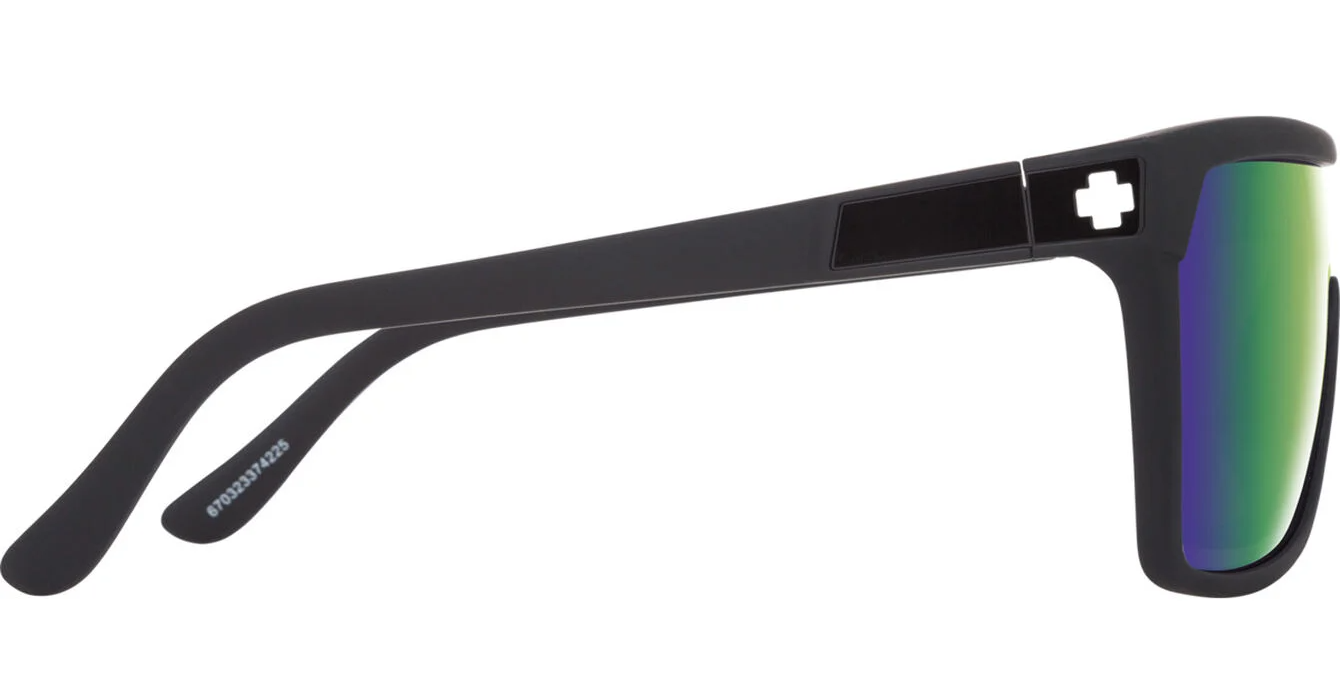 Color_670323374225 - Matte Black - Happy Bronze with Green Spectra Mirror