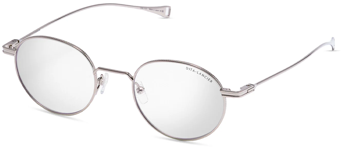 Color_DLX113-A-05 - Shiny Silver - Clear Blue Light Filter - Clear