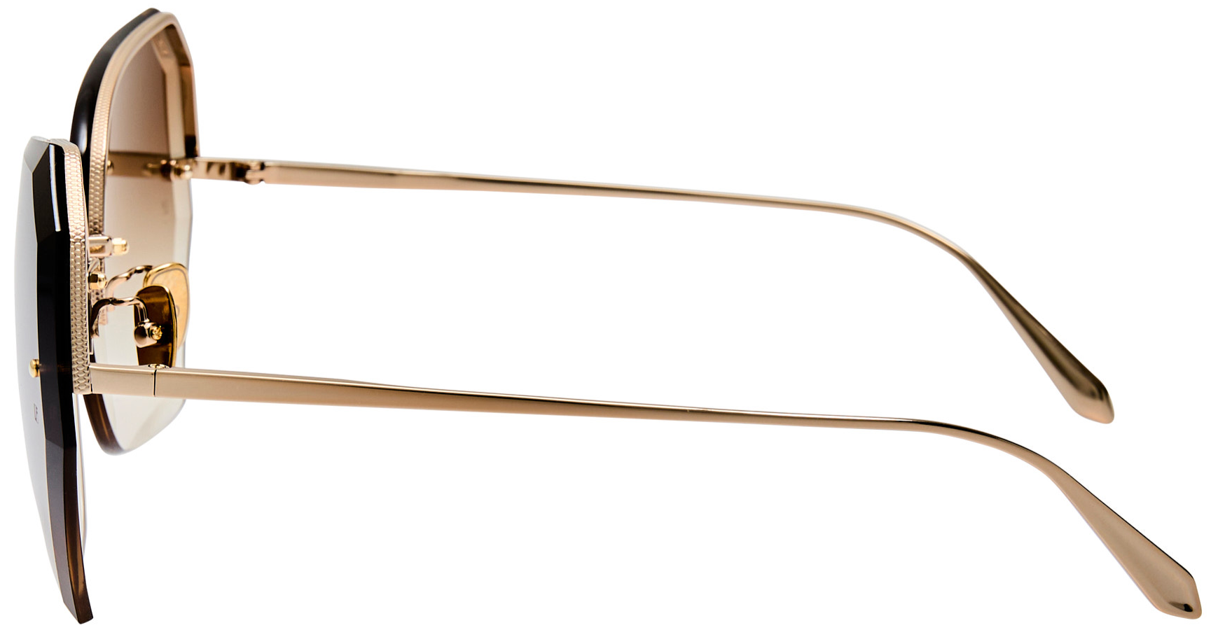 Color_LFL1546C1SUN - Lila Oversized Sunglasses in Light Gold and Mocha