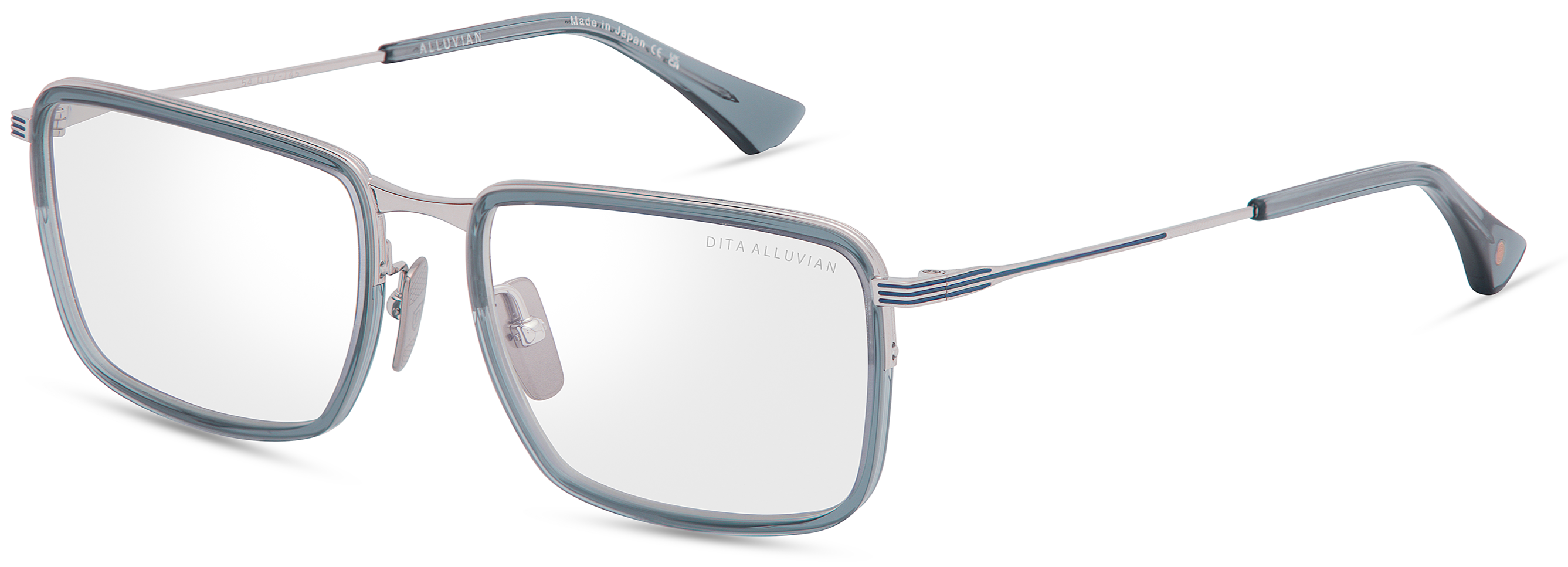 Color_DTX201-A-03 CRYSTAL BLUE - SILVER / CLEAR