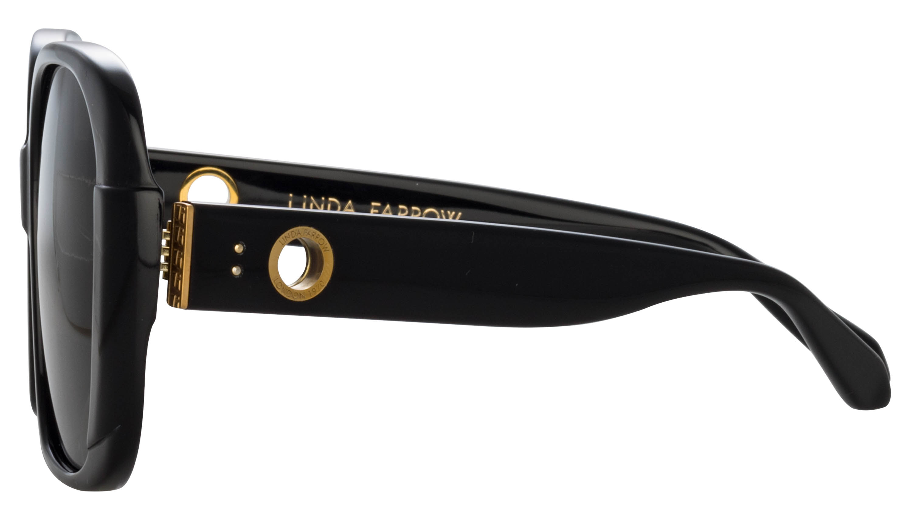 Color_LFL1401C1SUN - Mima Oversized Sunglasses in Black