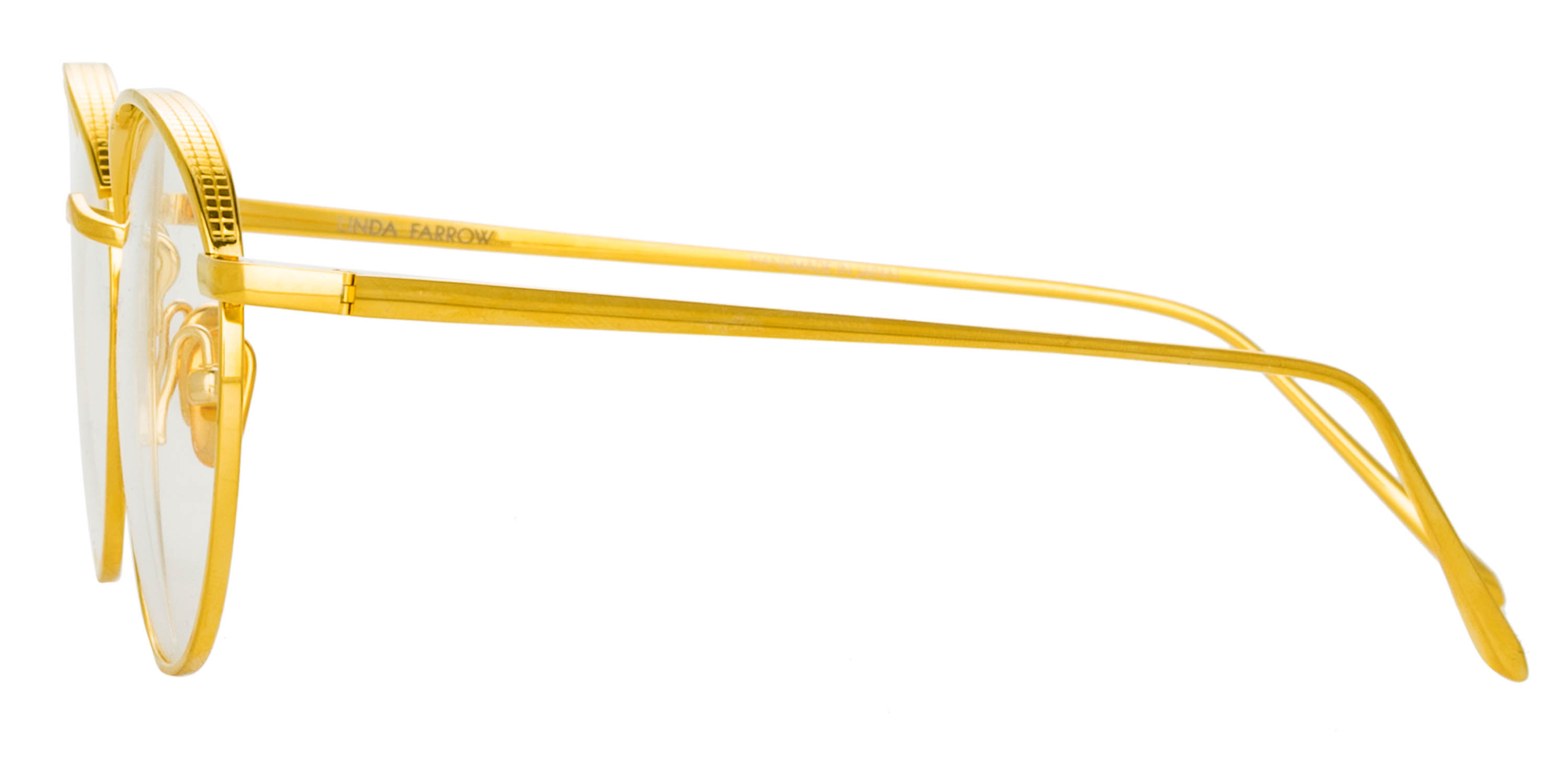 Color_LFL1076C5OPT - Marlon Oval Eyeglasses in Titanium Yellow Gold