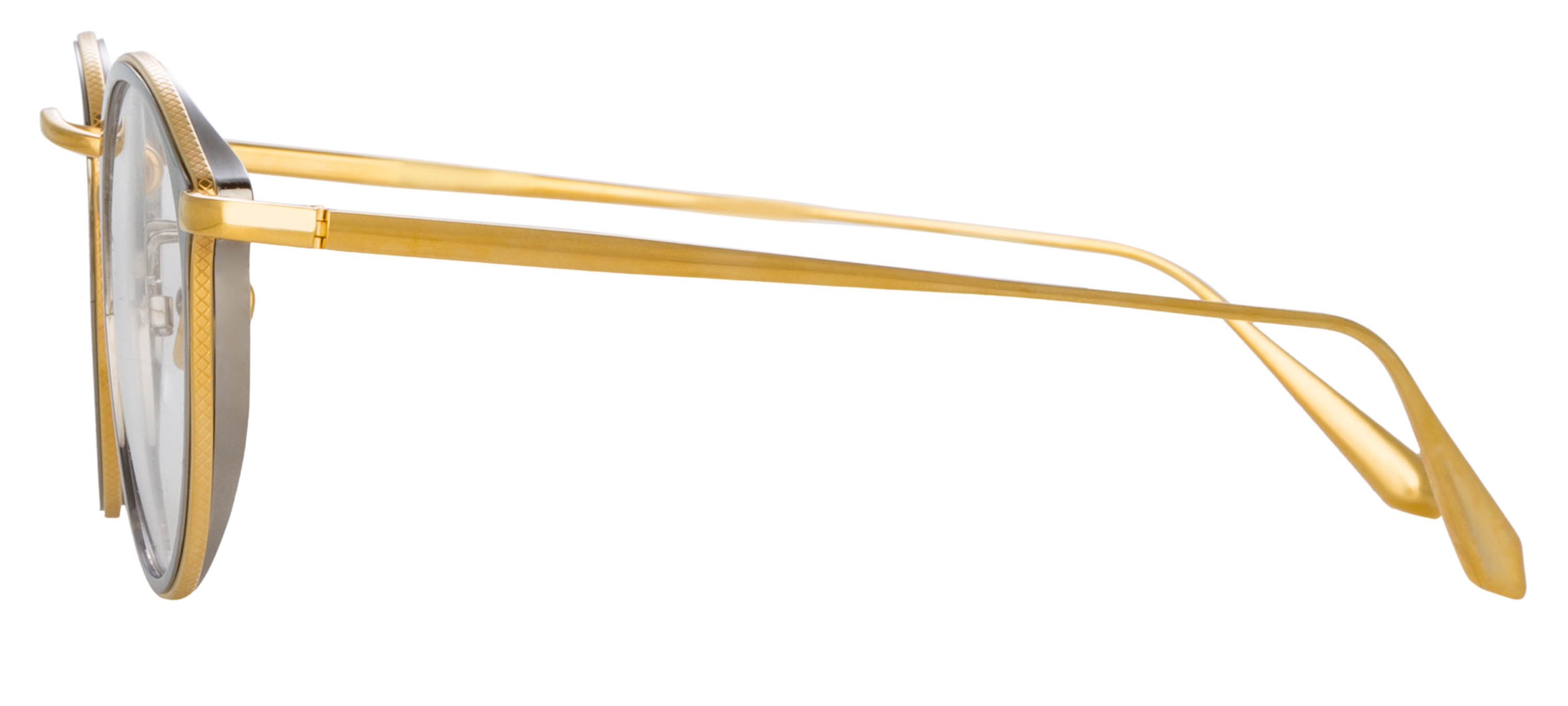 Color_LFL1224C4OPT - Luis Oval Optical Frame in Yellow Gold and White Gold