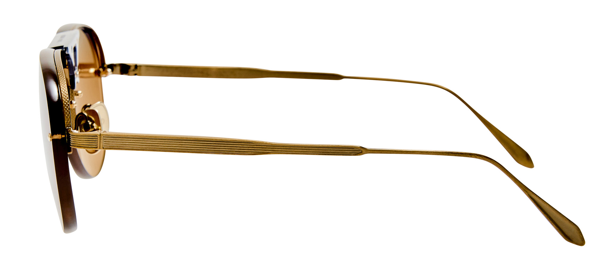 Color_LFL1672C2SUN - Taya Aviator Sunglasses Blue and Silt Grad