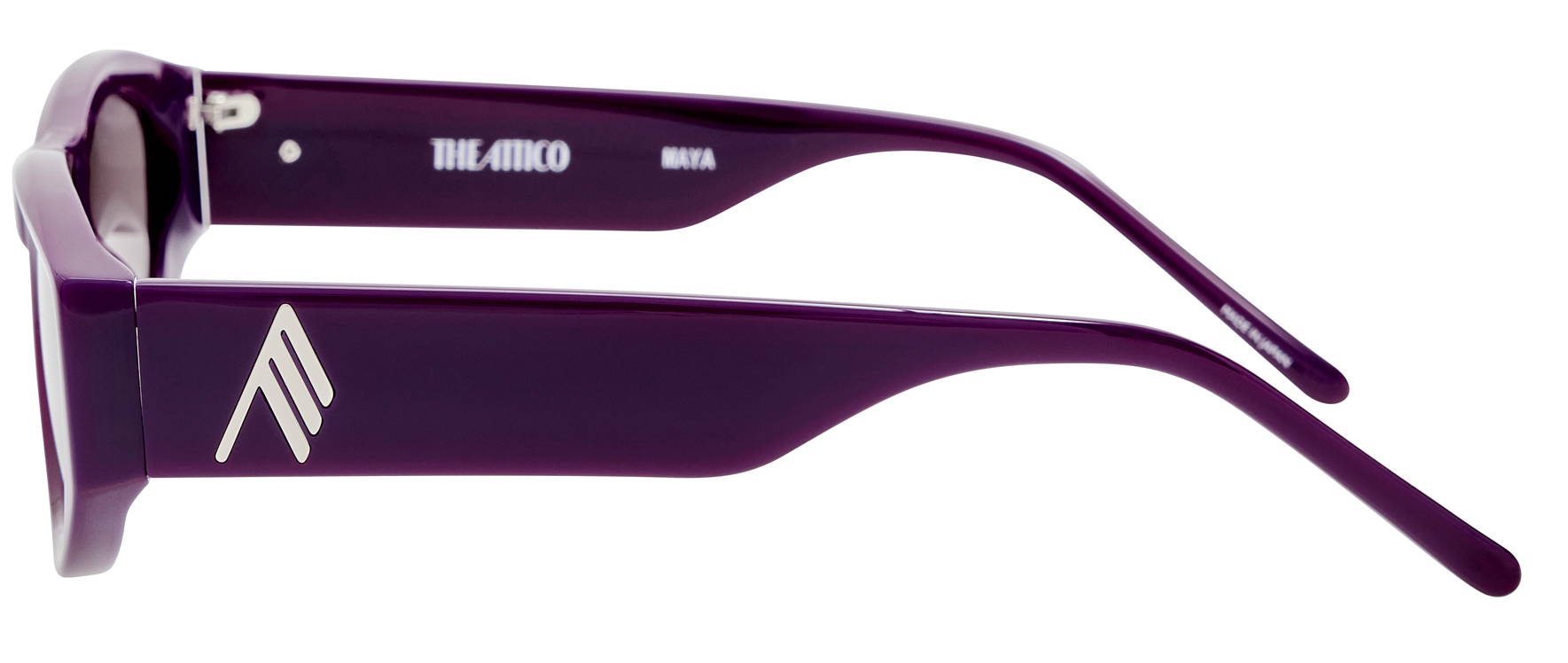 Color_ATTICO80C6SUN - The Attico Maya D-Frame Sunglasses in Purple and Mauve