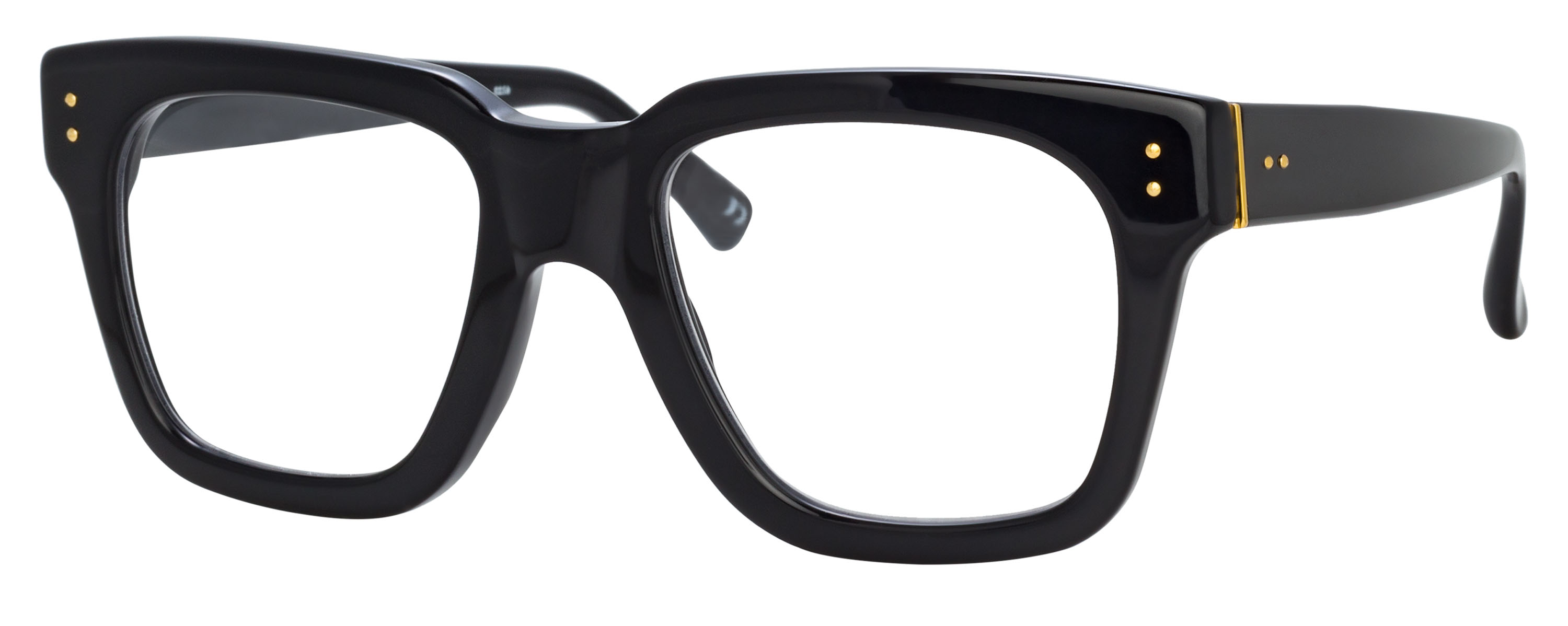 Color_LFLC71C1OPT - Max D-Frame Eyeglasses in Black and Clear