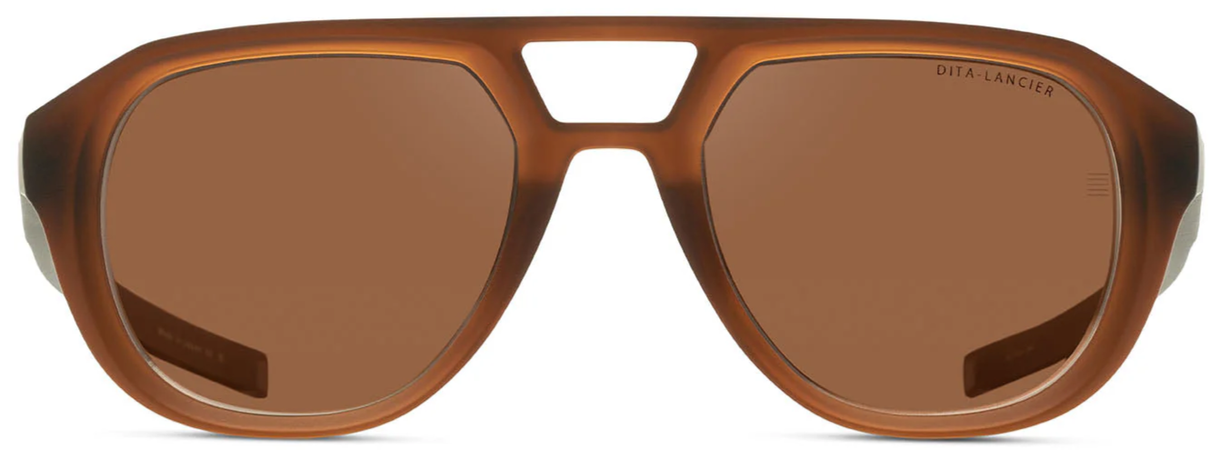 Color_DLS707-A-02 - Copperhead Brown / Land Lens - Brown Polarized