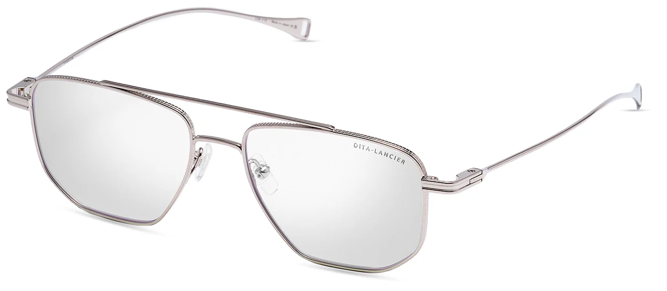 Color_DLX115-A-05 - Shiny Silver - Clear Blue Light Filter - Clear