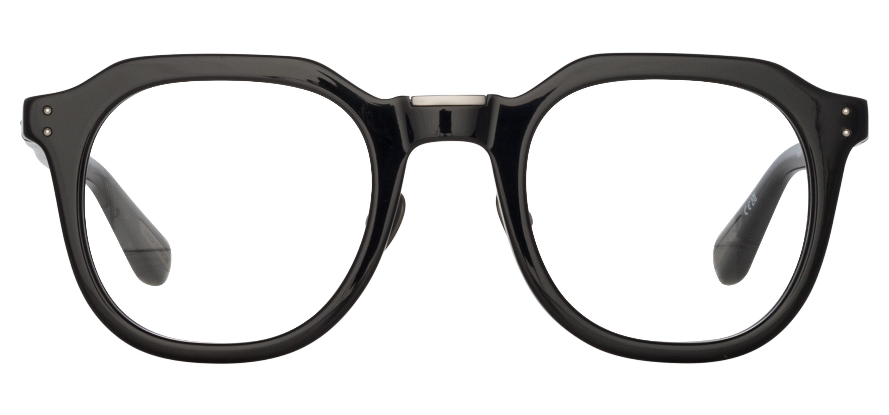Color_LFL1103C14OPT - Fletcher Optical Angular Frame in Black and Matte Nickel