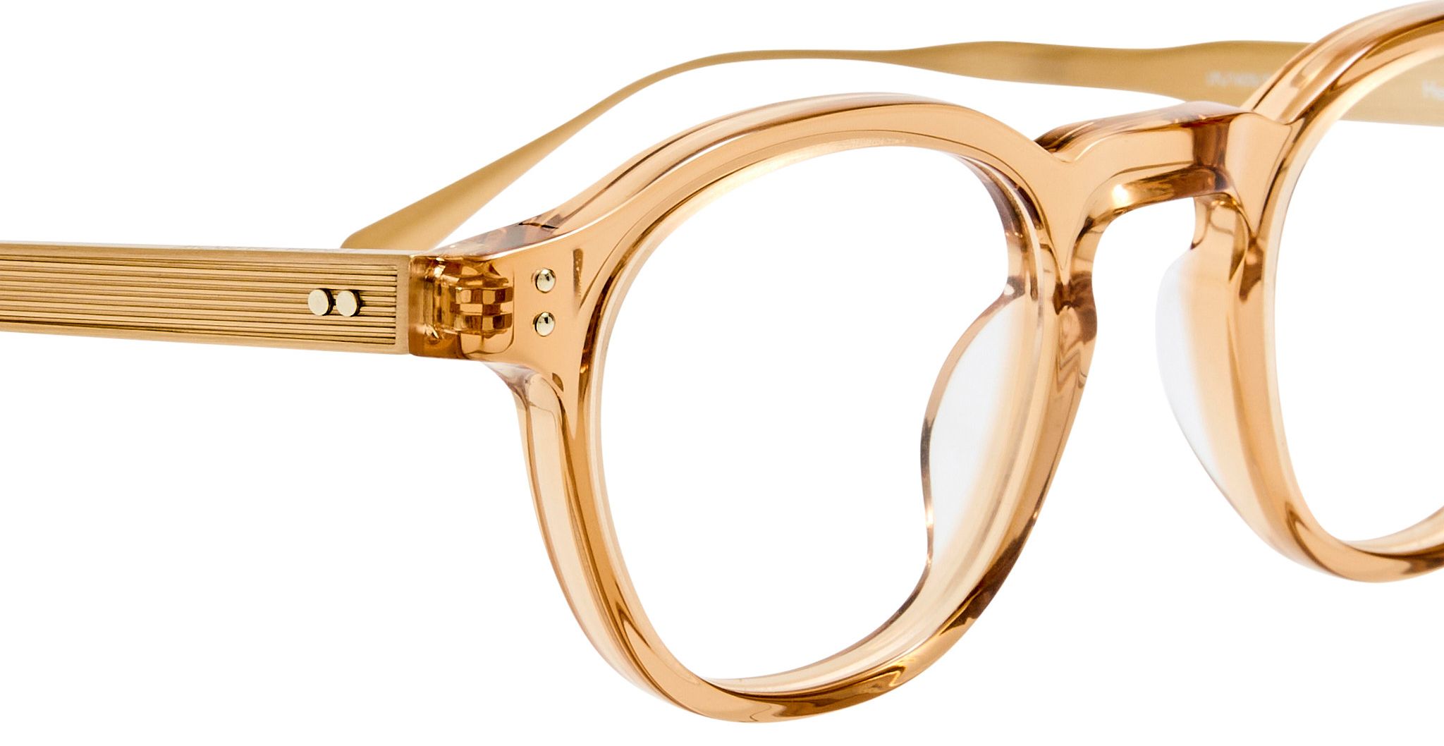 Color_LFL1625C9OPT - Heat Oval Optical Frame in Honey Matt Champagne