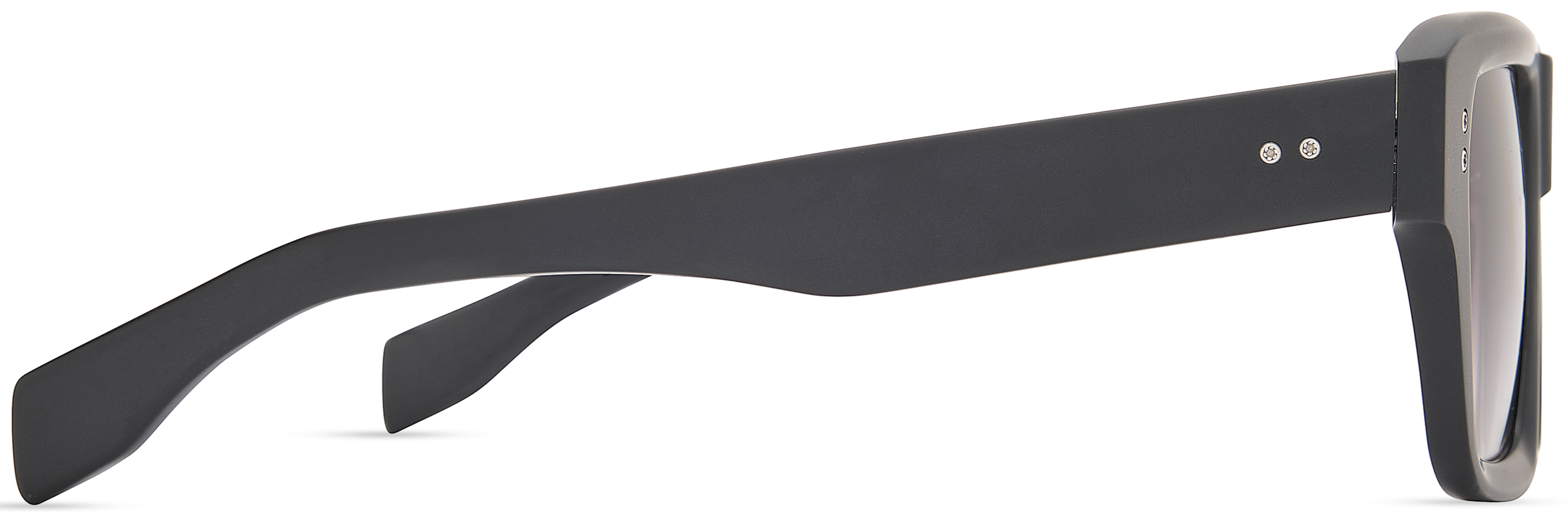 Color_DTS751-A-01 MATTE BLACK / GREY TO CLEAR GRADIENT