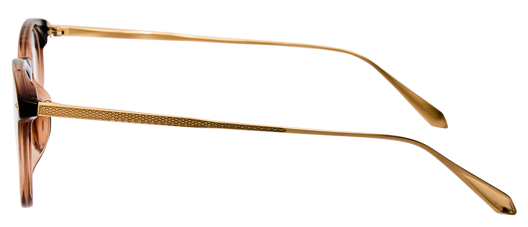 Color_LFL1603C4OPT - Jamie D-Frame Optical Frame in Brown Matt Champagne