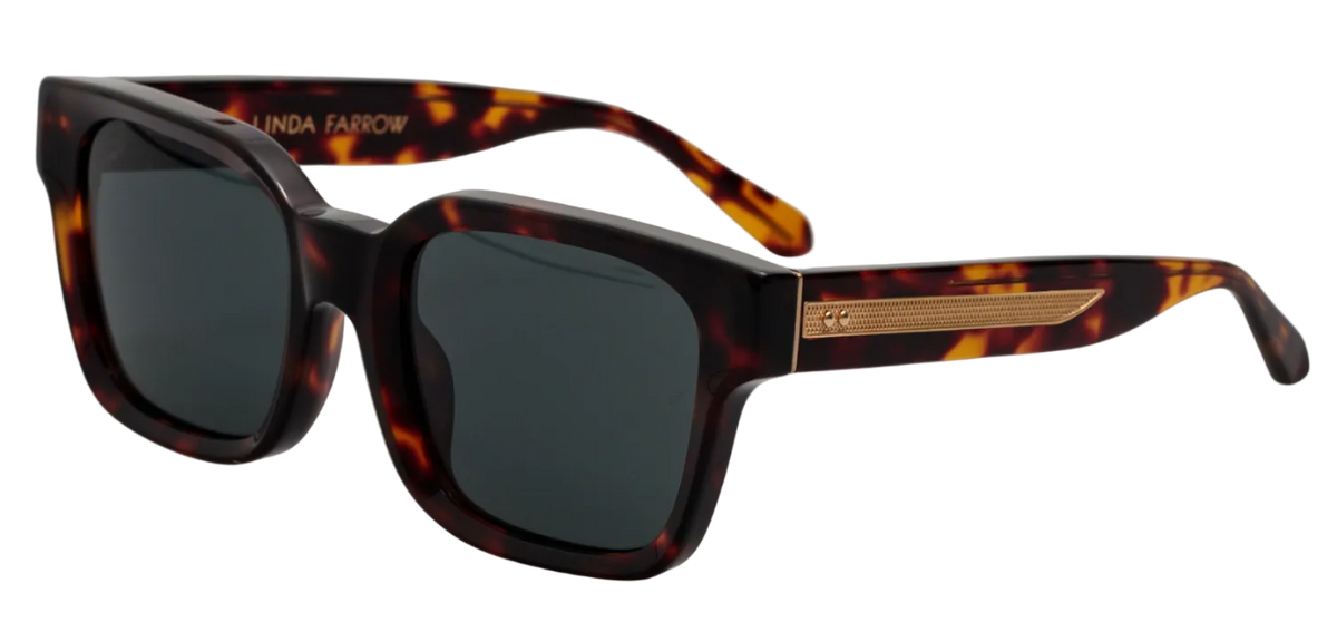 Color_LFL1561C2SUN - Nathan D-Frame Sunglasses in Tortoise Shell and Deep Green