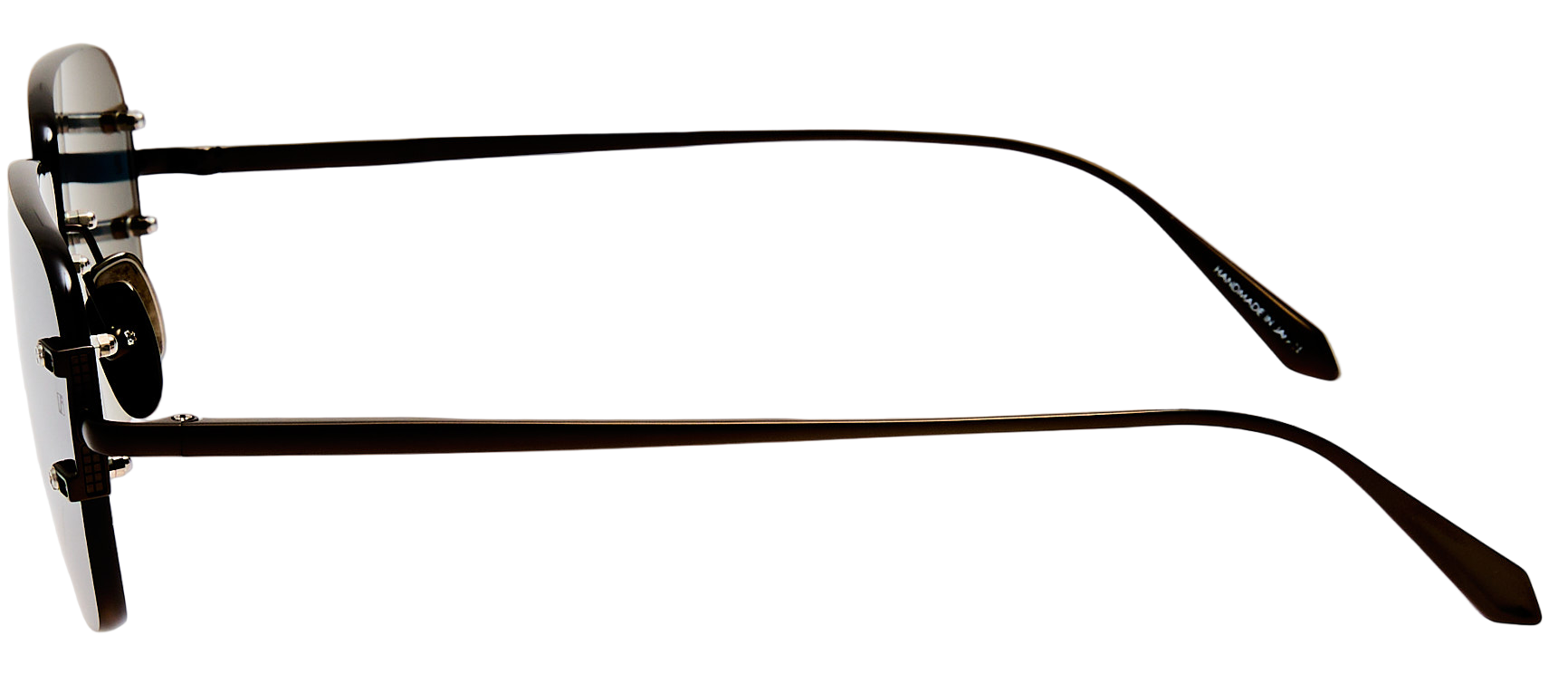 Color_LFL1476C3SUN - Sasha Square Sunglasses in Matt Nickel and Grey