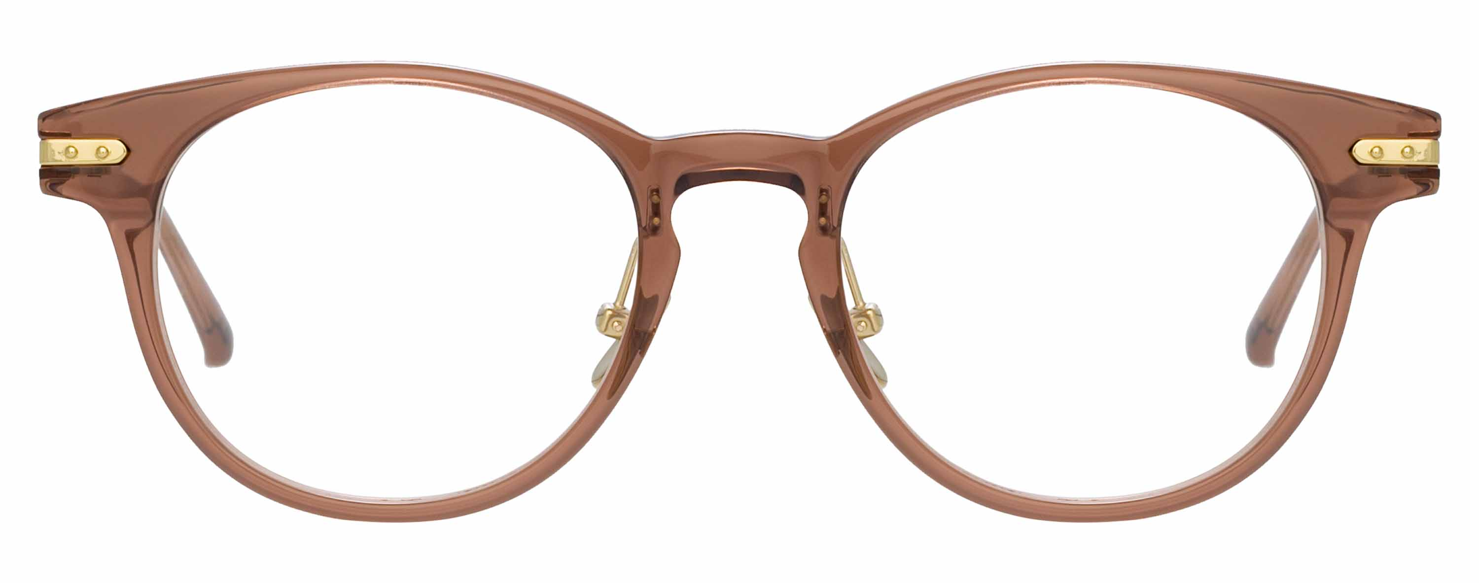Color_LF25AC3OPT - Bray D-Frame Eyeglasses in Brown and Clear