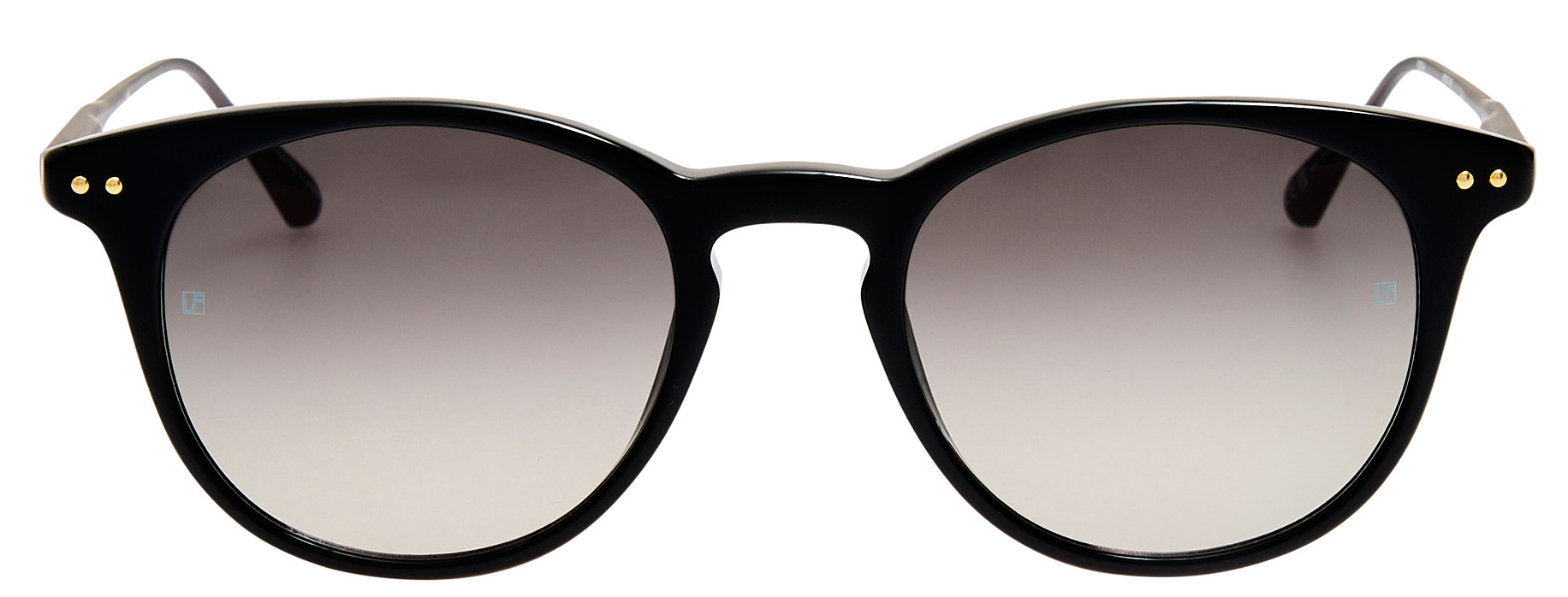 Color_LFL1603C5SUN - Jamie D- Frame Sunglasses in Black and Grey Grad