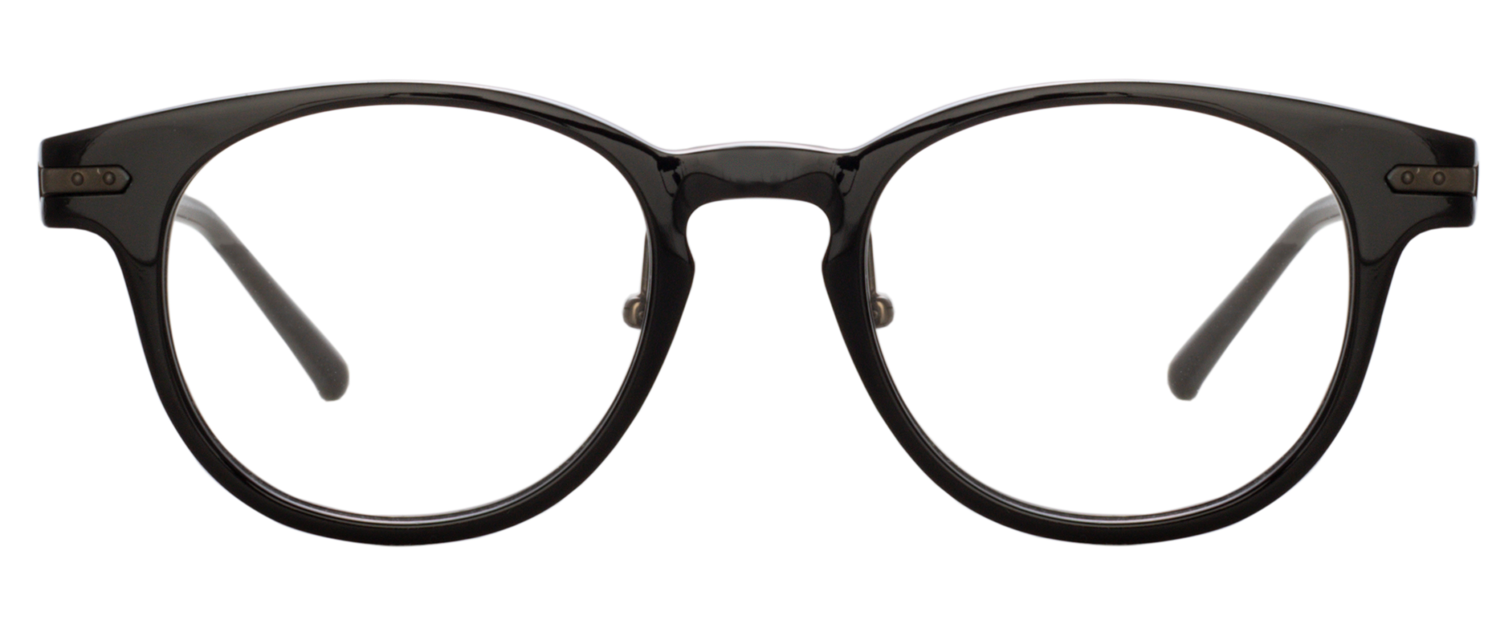 Color_LF25AC16OPT - Bray D-Frame Eyeglasses in Black and Clear