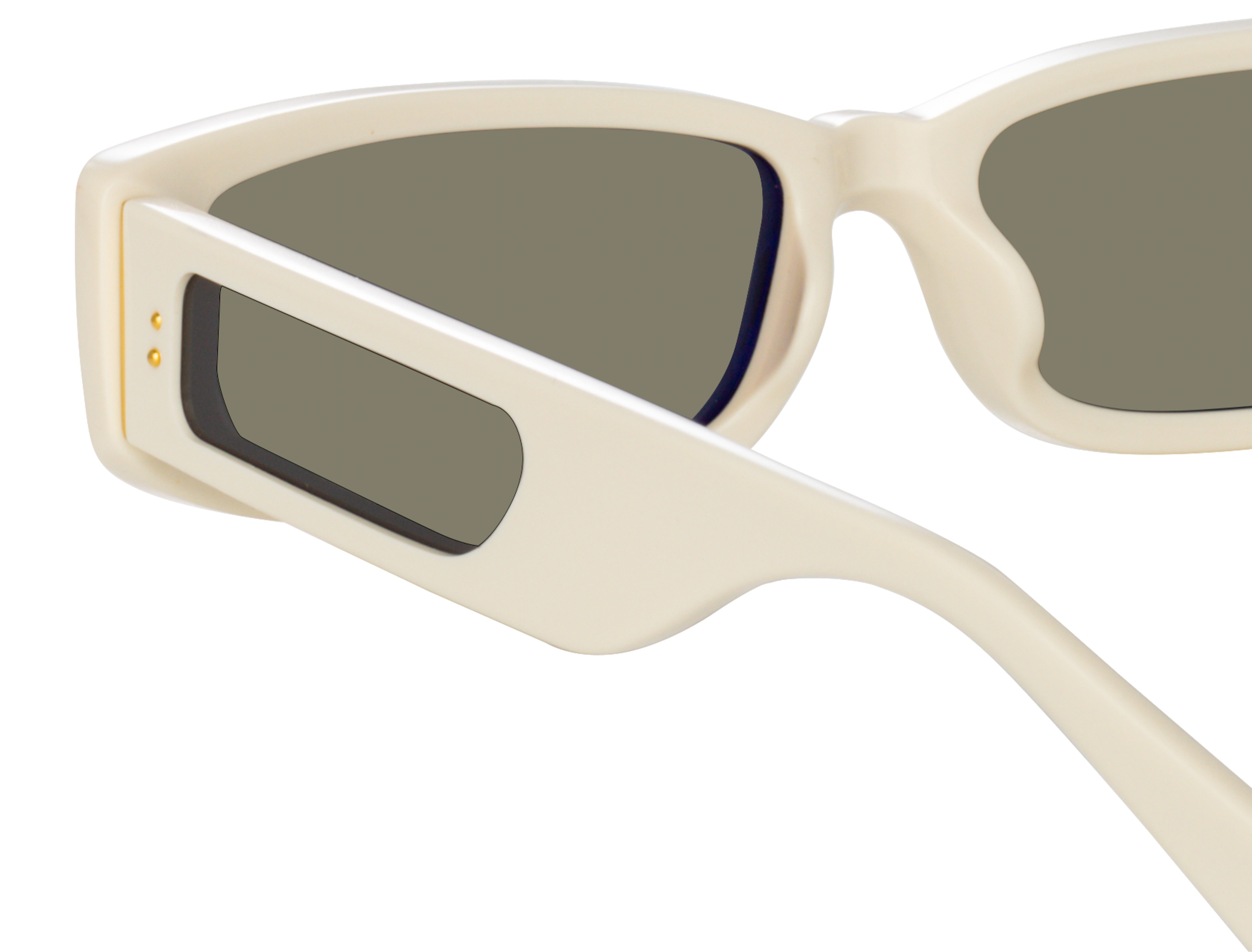 Color_LFL1419C3SUN - Talita Rectangular Sunglasses in White