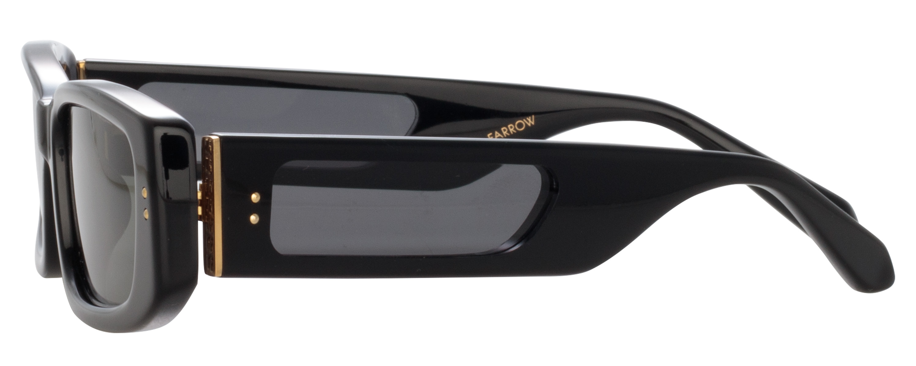 Color_LFL1419C1SUN - Talita Rectangular Sunglasses in Black