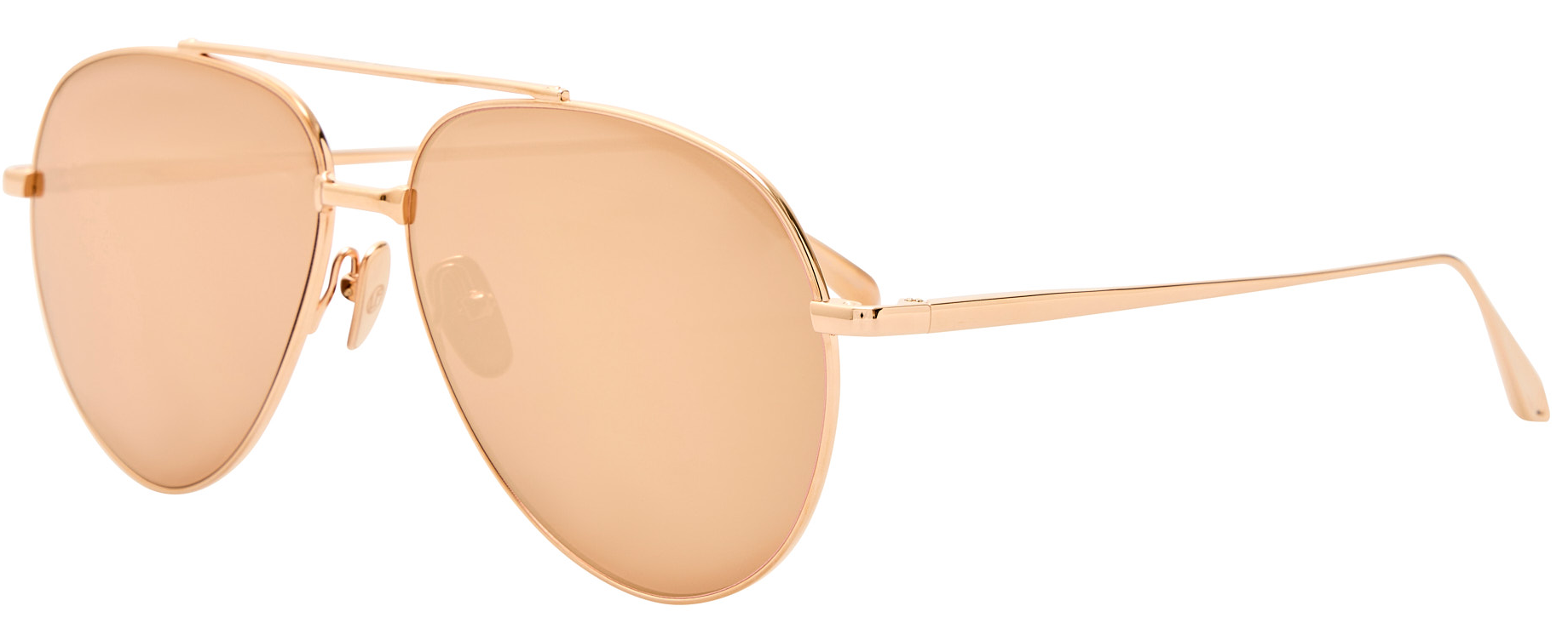 Color_LFL1421C12SUN - Marcelo Aviator Sunglasses in Rose Gold / 28 Carat Rose Gold