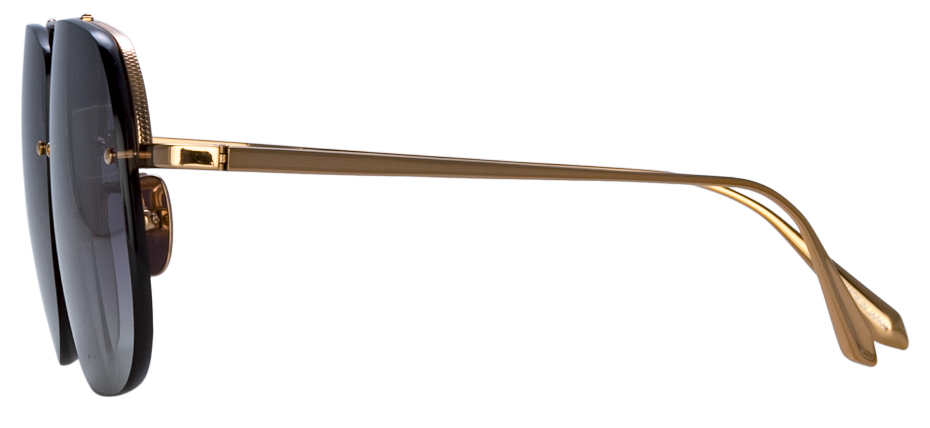 Color_LFL1539C3SUN - Seren Aviator Sunglasses in Rose Gold and Grey Grad