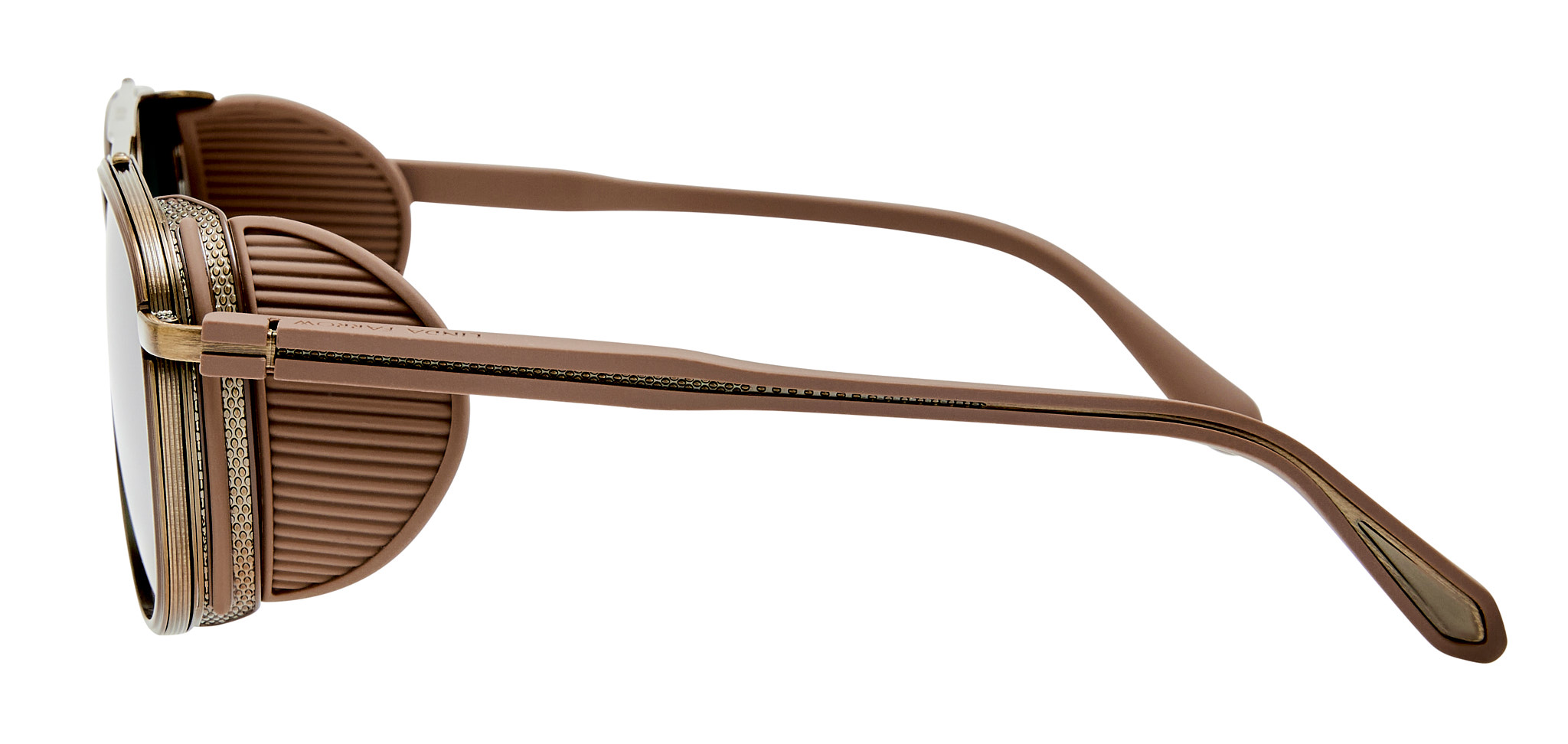 Color_LFL1628C2SUN - Cortes Aviator Sunglasses Yellow Gold and Deep Green