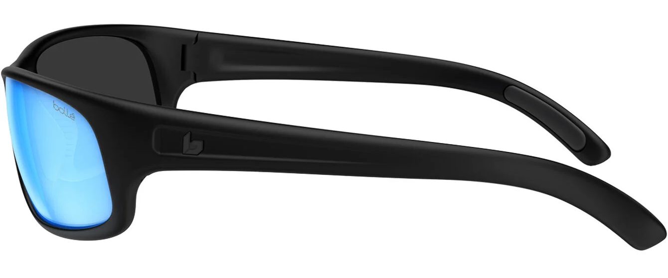 Color_BS027008 - Black Matte / Sky Blue Polarized cat. 3 to 3