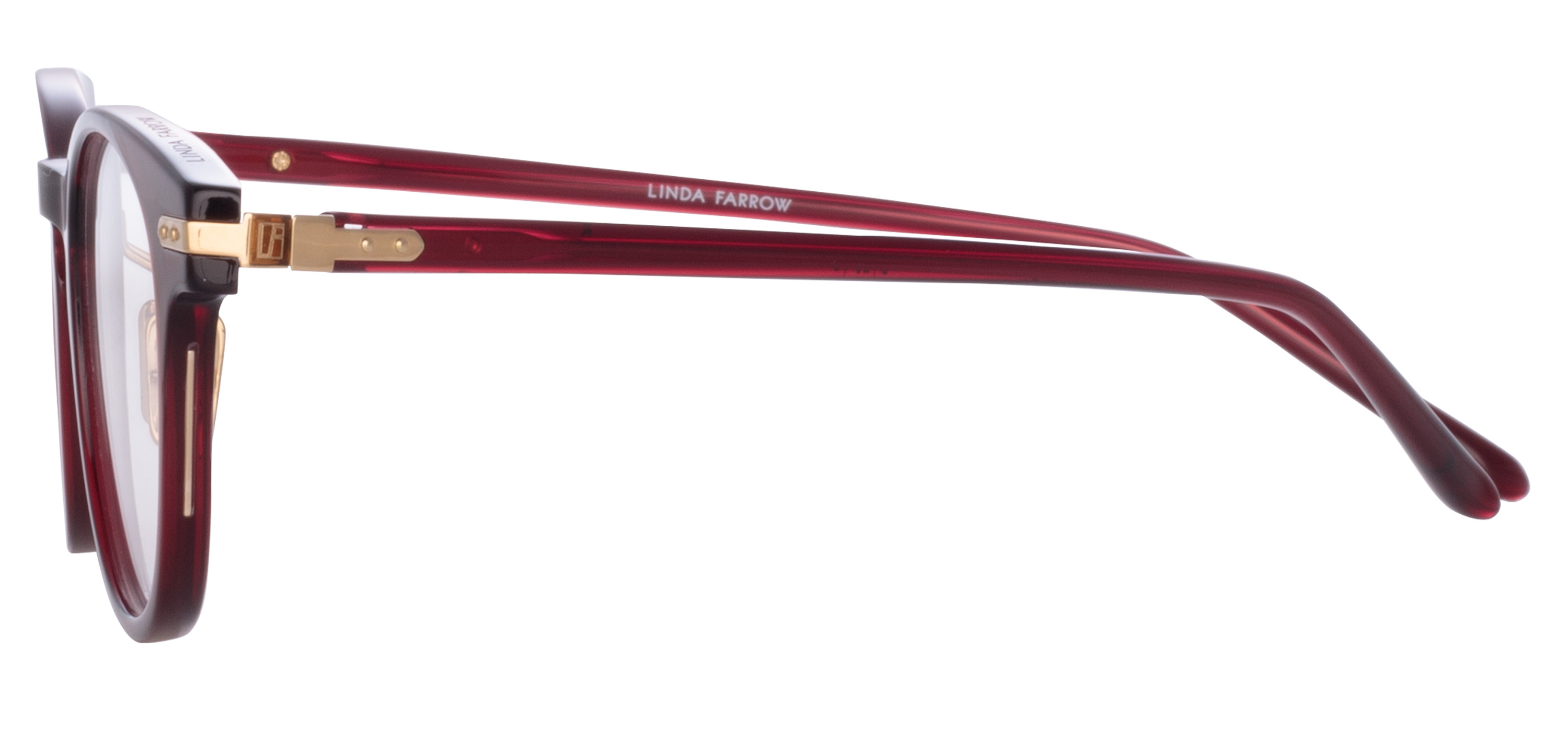 Color_LF25AC5OPT - Bray D-Frame Eyeglasses in Red and Clear