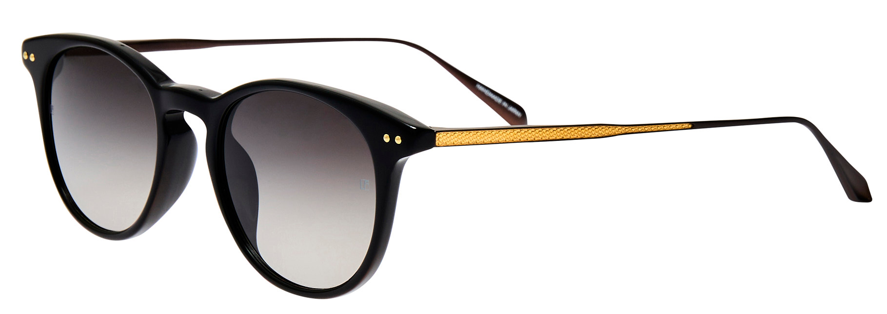 Color_LFL1603C5SUN - Jamie D- Frame Sunglasses in Black and Grey Grad