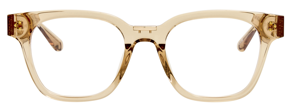 Color_LFL1481C11OPT - Sanchez D-Frame Eyeglasses in Honey and Clear