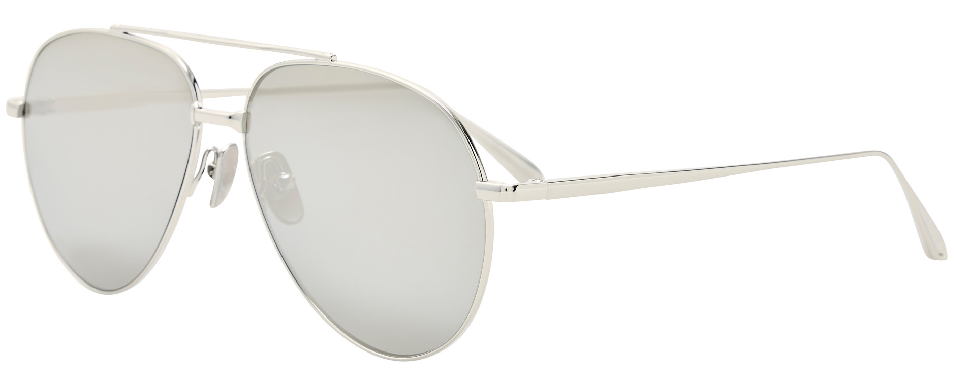 Color_LFL1421C11SUN - Marcelo Aviator Sunglasses in White Gold / Palladium