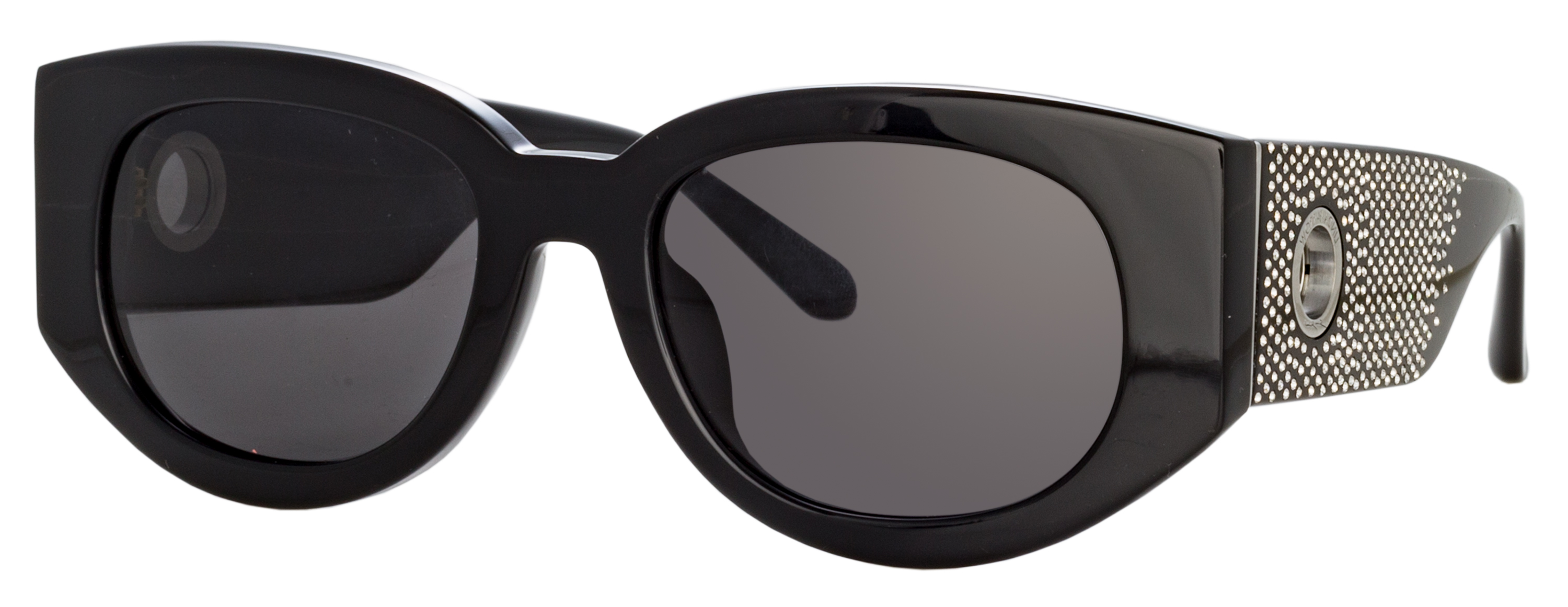 Color_LFL1059C12SUN - Debbie D-Frame Sunglasses in Black and Grey