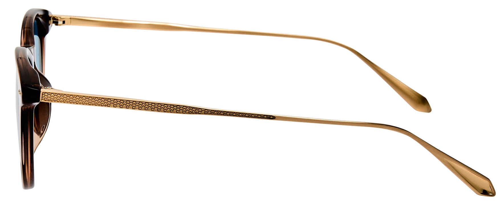 Color_LFL1603C6SUN - Jamie D-Frame Sunglasses in Brown and Aqua