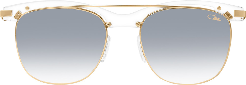 Color_002 - Crystal - Gold / Grey Gradient Silver Mirror