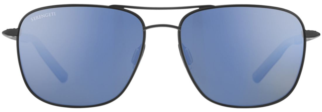 Color_8797 - Black Black Blue Matte - Mineral Polarized 555nm Blue Cat 2 to 3