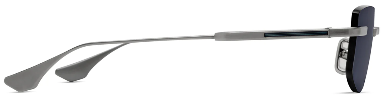 Color_Color_DTS182-A-02 - BRUSHED RAW TITANIUM - NIGHT BLUE TO CLEAR GRADIENT