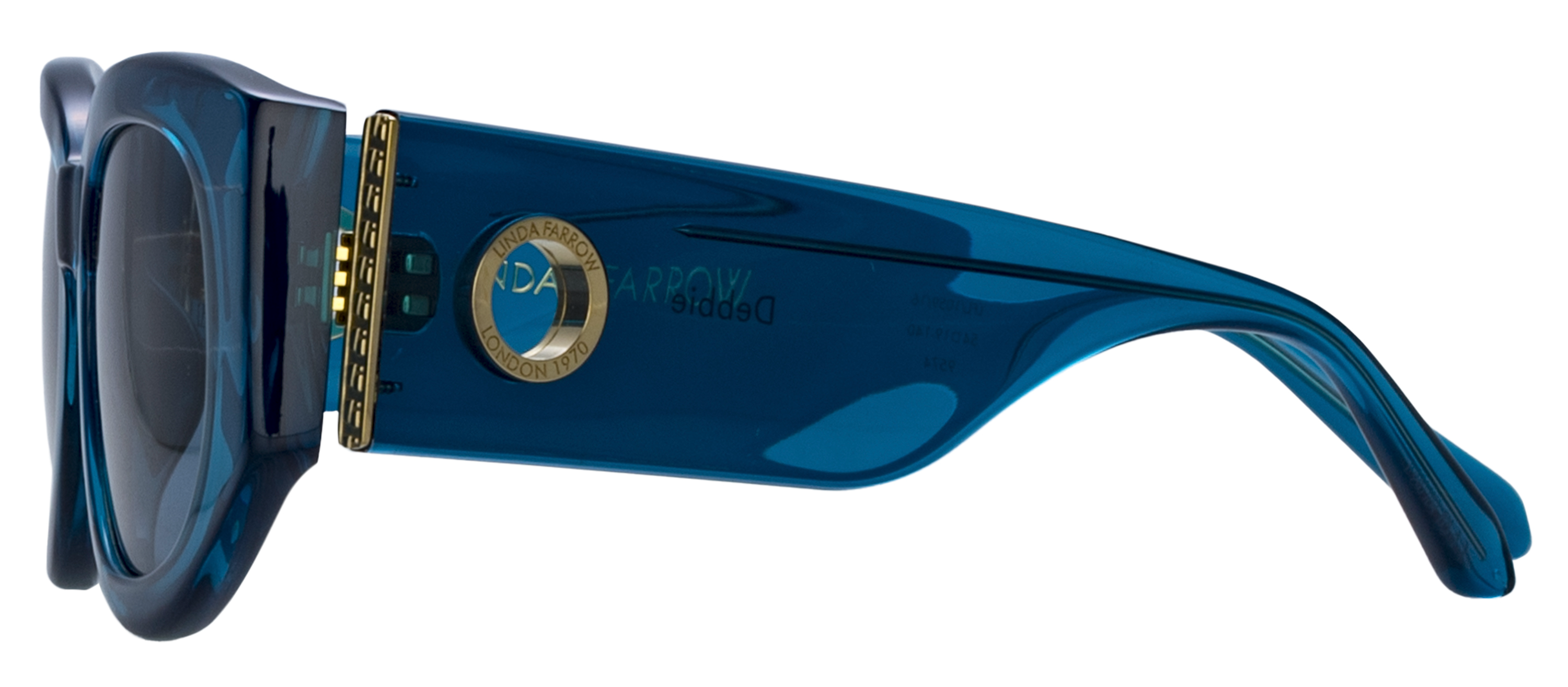 Color_LFL1059C16SUN - Debbie D-Frame Sunglasses in Aqua and Aqua