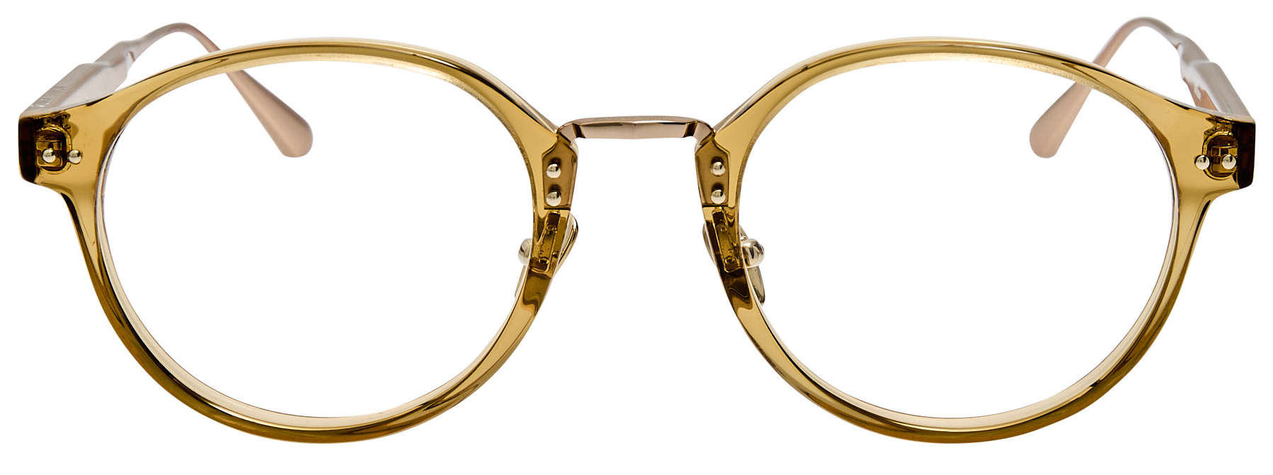 Color_LFL1535C9OPT - Marco Oval Optical Frame in Khaki / Light Gold