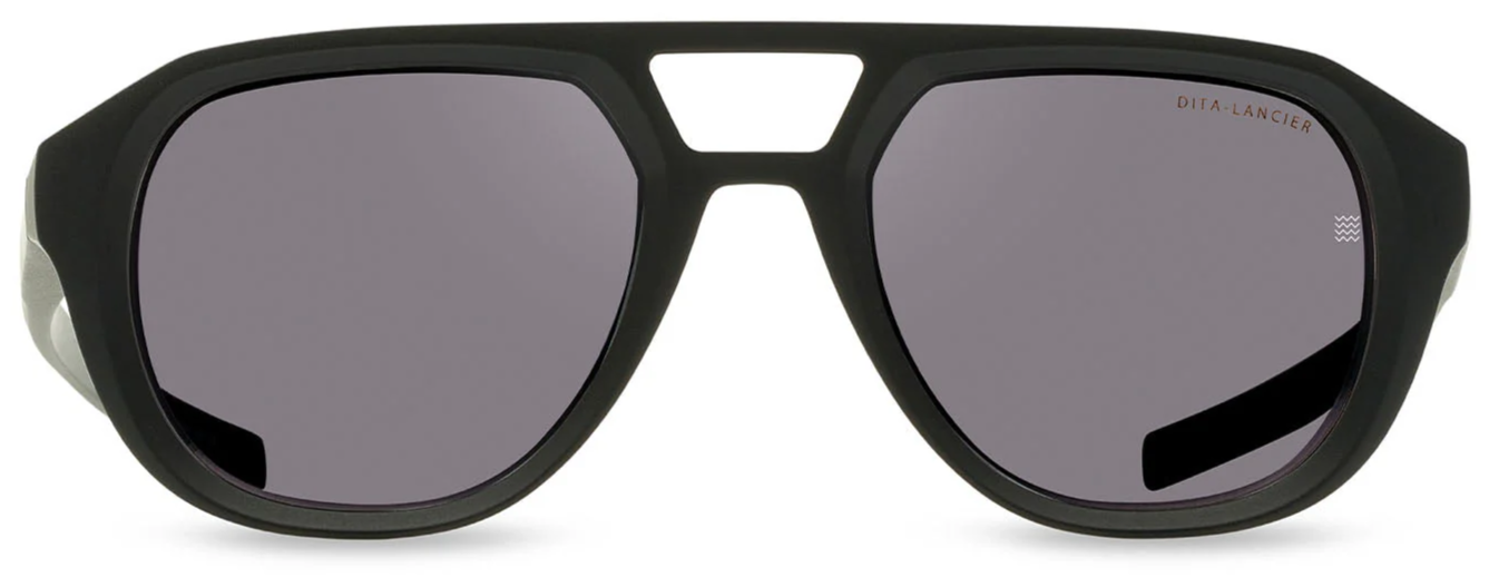 Color_DLS707-A-01 - Matte Black / Sea Lens - Grey Polarized