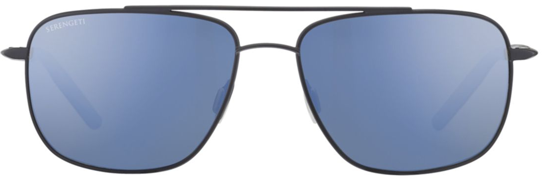 Color_8819 - Black Black Blue Matte - Mineral Polarized 555nm Blue Cat 2 to 3 / Size: 60/14-143