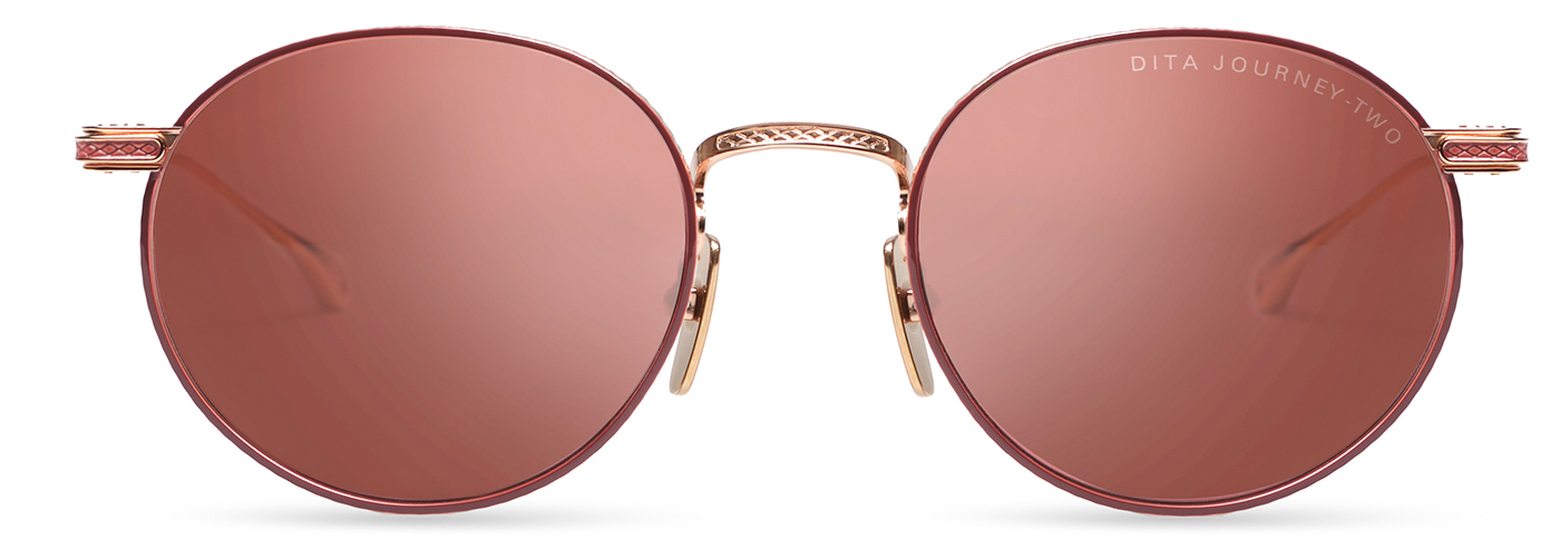 Color_DTS168-A-02 - Rose Gold - Cherry Red - Dark Burgundy - Solid