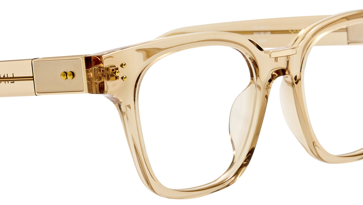 Color_LFL1481C11OPT - Sanchez D-Frame Eyeglasses in Honey and Clear