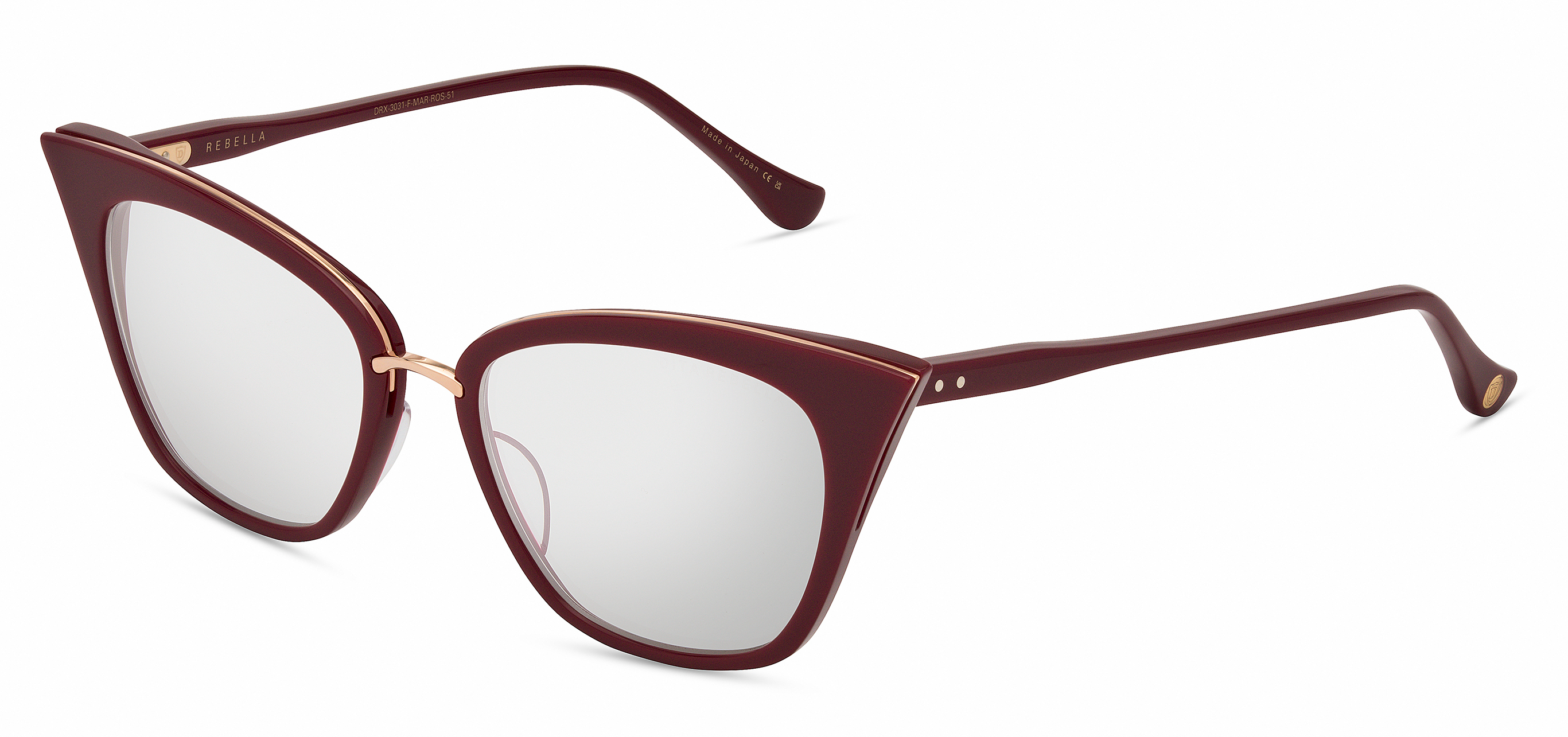 Color_DRX-3031-F-MAR-ROS-51 - Marron/Rose Gold - Clear