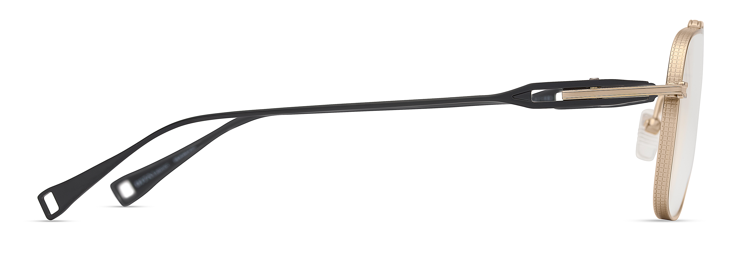 Color_DLX140-A-01 - Gold Sand - Matte Black - Clear Blue Light Filter - Clear