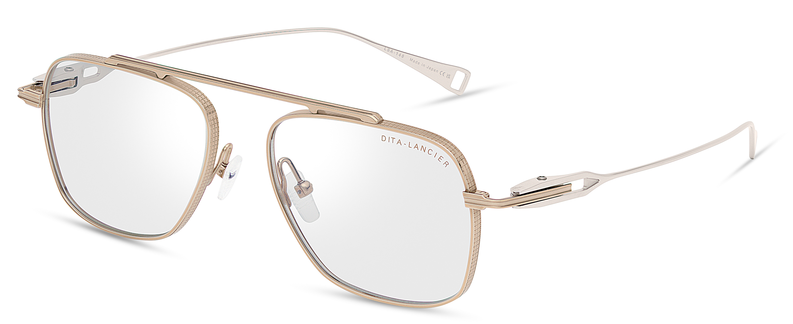 Color_DLX140-A-02 - Gold Sand - Shinny Silver - Clear Blue Light Filter - Clear